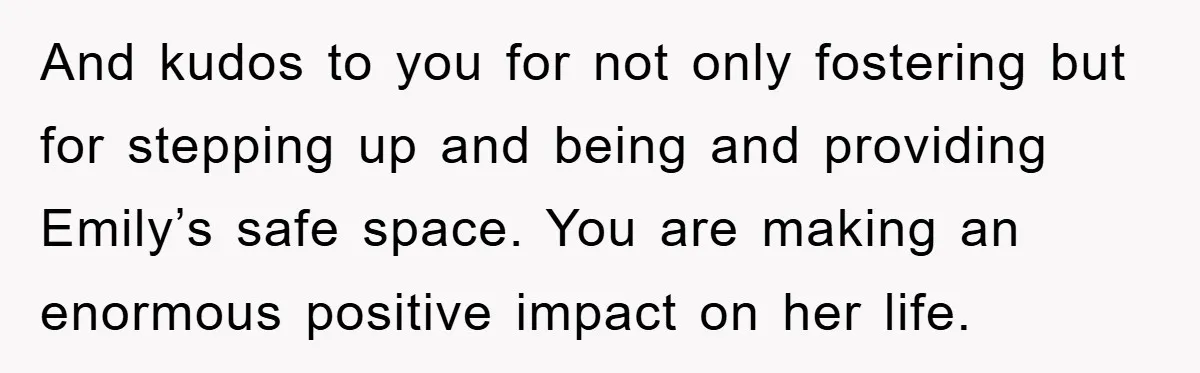 Family Threatens to Ban Mom From Future Holidays Over a Special Needs Tent And kudos to you for not only fostering but for stepping up and being and providing Emily’s safe space. You are making an enormous positive impact on her life.