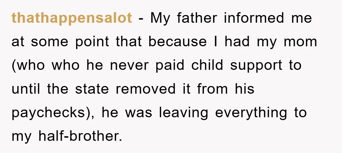 Mother-In-Law Threatens To Cut Couple Out Of Her Will, They Shock Her By Not Caring At All thathappensalot − My father informed me at some point that because I had my mom (who who he never paid child support to until the state removed it from his...
