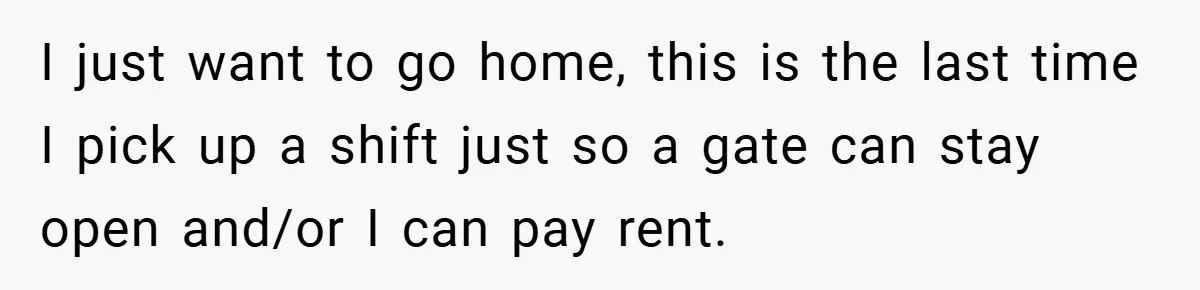 Airport Worker Demands €50 For 50g Overweight Bag, Passenger Solves It Deliciously I just want to go home, this is the last time I pick up a shift just so a gate can stay open and/or I can pay rent.