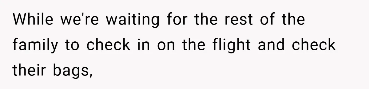 Airport Worker Demands €50 For 50g Overweight Bag, Passenger Solves It Deliciously While we're waiting for the rest of the family to check in on the flight and check their bags,