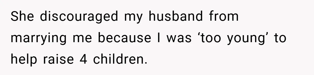 She Replaced Her Husband’s Late Wife’s Photo - Then All Hell Broke Loose When the Grieving Mother Found Out She discouraged my husband from marrying me because I was ‘too young’ to help raise 4 children.