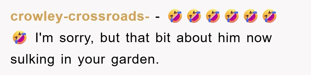 When Personal Hygiene Becomes A Relationship Dealbreaker, This Couple’s Shower Debate Went Viral crowley-crossroads- − 🤣🤣🤣🤣🤣🤣🤣 I'm sorry, but that bit about him now sulking in your garden.