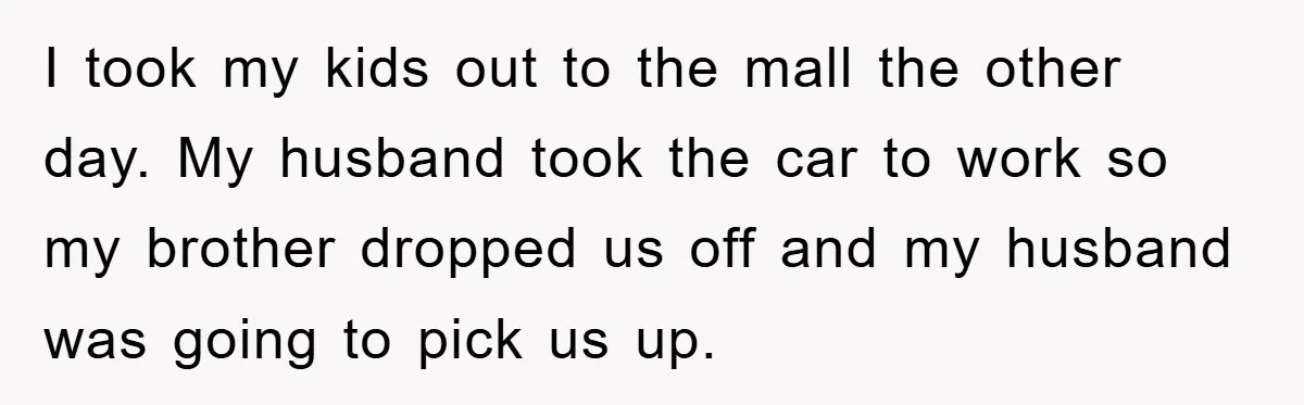Mom Stands Ground As Duo Seeking Seats For Sick Elder, Causes A Scene At The Mall I took my kids out to the mall the other day. My husband took the car to work so my brother dropped us off and my husband was going to...