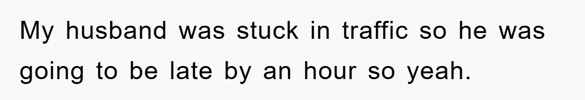 Mom Stands Ground As Duo Seeking Seats For Sick Elder, Causes A Scene At The Mall My husband was stuck in traffic so he was going to be late by an hour so yeah.