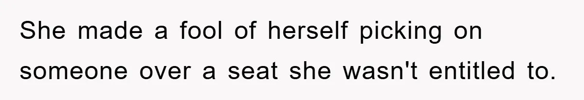 Mom Stands Ground As Duo Seeking Seats For Sick Elder, Causes A Scene At The Mall She made a fool of herself picking on someone over a seat she wasn't entitled to.