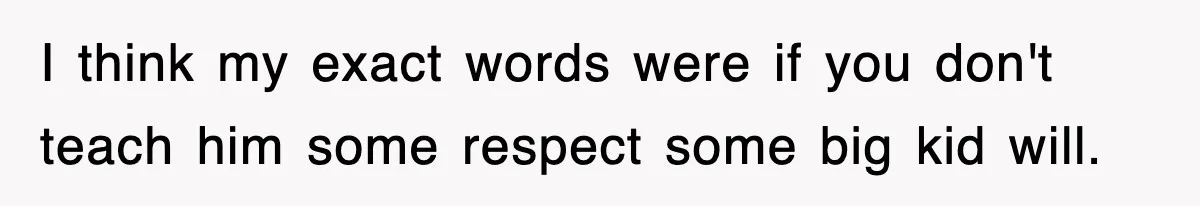 Entitled Parents Let Their Kid Scream At 4 A.M., So Guest Took The Turkey And Left I think my exact words were if you don't teach him some respect some big kid will.