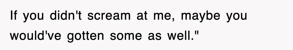Entitled Parents Let Their Kid Scream At 4 A.M., So Guest Took The Turkey And Left If you didn't scream at me, maybe you would've gotten some as well."