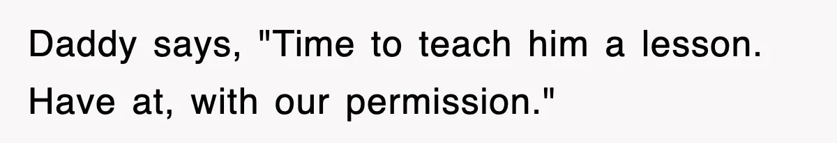 Entitled Parents Let Their Kid Scream At 4 A.M., So Guest Took The Turkey And Left Daddy says, "Time to teach him a lesson. Have at, with our permission."