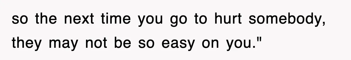 Entitled Parents Let Their Kid Scream At 4 A.M., So Guest Took The Turkey And Left so the next time you go to hurt somebody, they may not be so easy on you."