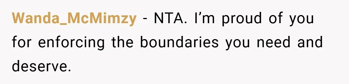 Teen Refuses to Babysit Her Own Daughter - But Is She Wrong After Being Forced to Give Birth at 13? Wanda_McMimzy − NTA. I’m proud of you for enforcing the boundaries you need and deserve.