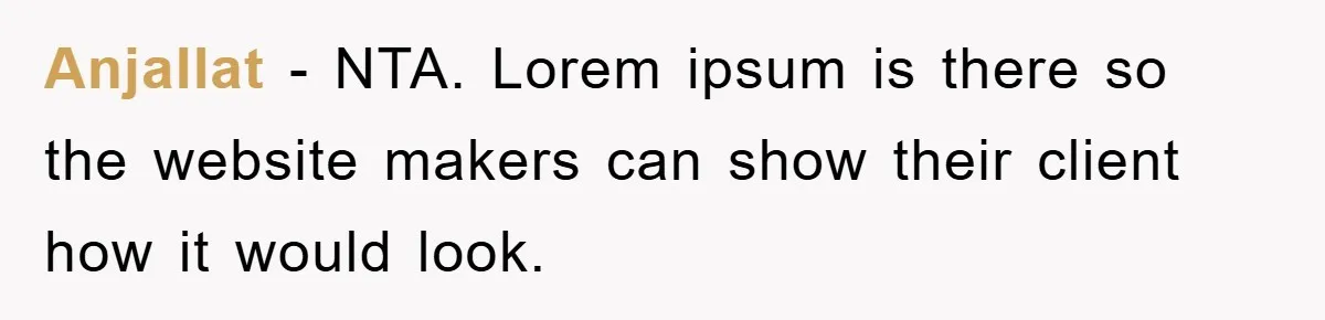Anjallat − NTA. Lorem ipsum is there so the website makers can show their client how it would look.