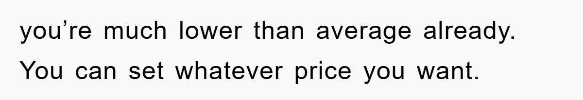 Woman Sells Prized Manga Cheaper Than Market, Friend Lowballs Deal And Brands Her Choosing Beggar you’re much lower than average already. You can set whatever price you want.