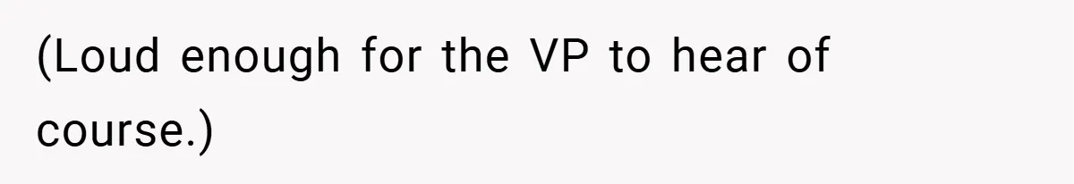 HR Boss Enforced Harsh Rules On Everyone, Until They Applied To Her (Loud enough for the VP to hear of course.)