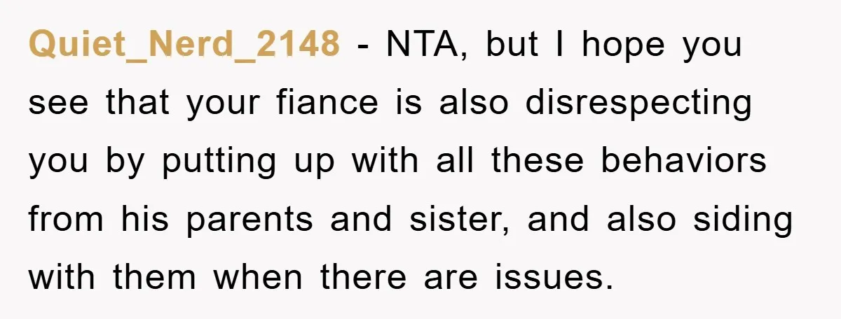 Woman Doesn't Speak Spanish, Gets Ignored and Insulted By Fiancé's Entire Family Quiet_Nerd_2148 - NTA, but I hope you see that your fiance is also disrespecting you by putting up with all these behaviors from his parents and sister, and also siding...