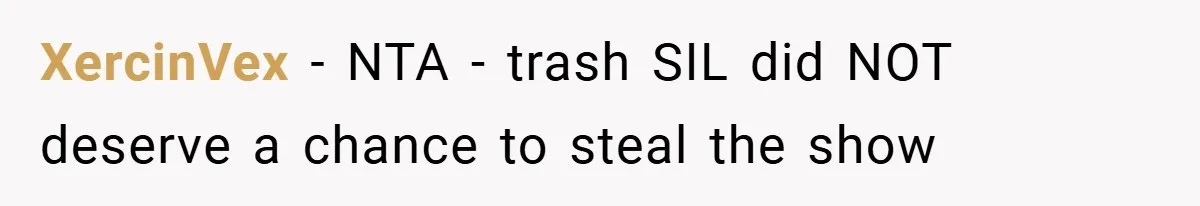 XercinVex − NTA - trash SIL did NOT deserve a chance to steal the show