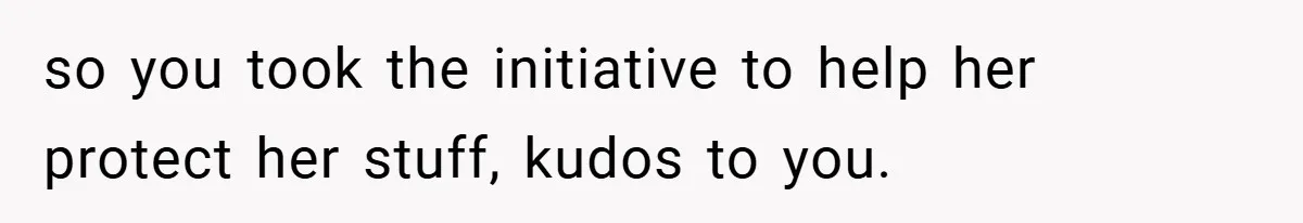 Woman Buys Her Own Snacks But Mom Keeps Letting The Cousins Eat Them, So Dad Gets Her A Locked Snack Bin so you took the initiative to help her protect her stuff, kudos to you.