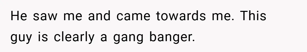 Gangster Steals Kid’s Earnings, Then Walks Into A Trap That Costs Him Big He saw me and came towards me. This guy is clearly a gang banger.