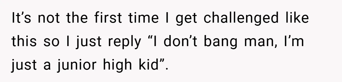 Gangster Steals Kid’s Earnings, Then Walks Into A Trap That Costs Him Big It’s not the first time I get challenged like this so I just reply “I don’t bang man, I’m just a junior high kid”.