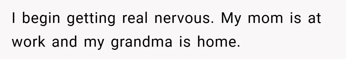 Gangster Steals Kid’s Earnings, Then Walks Into A Trap That Costs Him Big I begin getting real nervous. My mom is at work and my grandma is home.