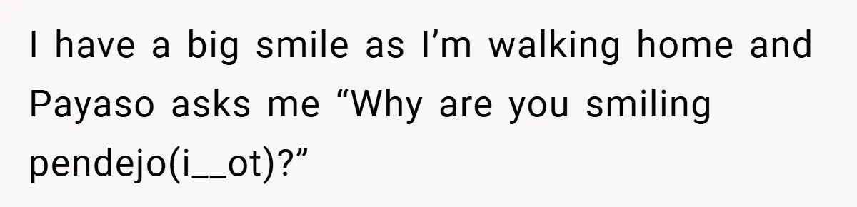 Gangster Steals Kid’s Earnings, Then Walks Into A Trap That Costs Him Big I have a big smile as I’m walking home and Payaso asks me “Why are you smiling pendejo(i__ot)?”