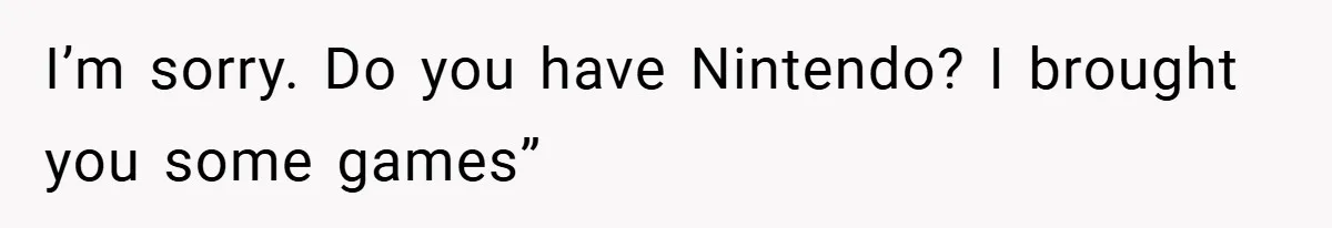 Gangster Steals Kid’s Earnings, Then Walks Into A Trap That Costs Him Big I’m sorry. Do you have Nintendo? I brought you some games”