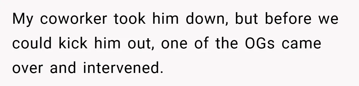 Gangster Steals Kid’s Earnings, Then Walks Into A Trap That Costs Him Big My coworker took him down, but before we could kick him out, one of the OGs came over and intervened.
