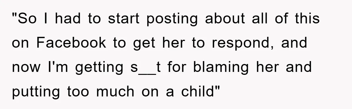 Mom Arrested, Dad Deployed Abroad, 17-Year-Old Daughter Abandons Home, Robbers Steal Everything, Stepsister Explodes In Fury "So I had to start posting about all of this on Facebook to get her to respond, and now I'm getting s__t for blaming her and putting too much on...