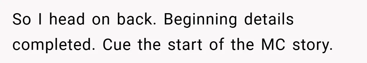 Boss Fires Employee For 1-Minute Late, Then Rehires Them With A 25% Raise So I head on back. Beginning details completed. Cue the start of the MC story.
