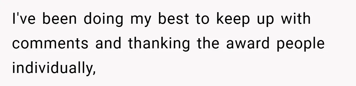Boss Fires Employee For 1-Minute Late, Then Rehires Them With A 25% Raise I've been doing my best to keep up with comments and thanking the award people individually,