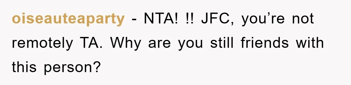 Her Friend Mocked Her Pregnancy, So She Delivered a Comeback Nobody Expected oiseauteaparty − NTA! !! JFC, you’re not remotely TA. Why are you still friends with this person?