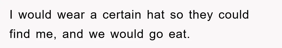 College Student Uses Meal Plan To Feed 120 Homeless People, Shocks Entire Campus I would wear a certain hat so they could find me, and we would go eat.