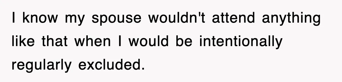 Bride Kicks Out Groom’s Entire Family After They Ignore Every Rule And Tradition At Her Wedding I know my spouse wouldn't attend anything like that when I would be intentionally regularly excluded.