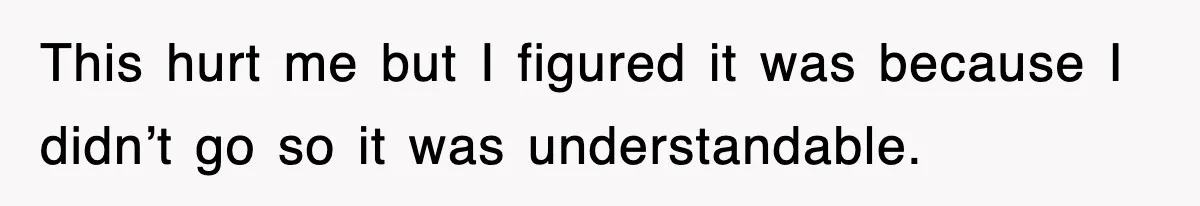 Mother Declines To Go To Daughter’s Graduation After She Chose Her Absent Father Over Her This hurt me but I figured it was because I didn’t go so it was understandable.