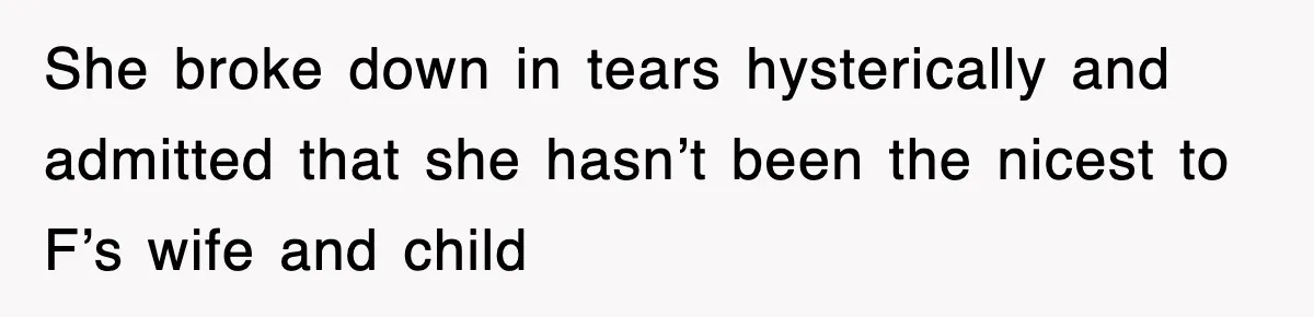 Mother Declines To Go To Daughter’s Graduation After She Chose Her Absent Father Over Her She broke down in tears hysterically and admitted that she hasn’t been the nicest to F’s wife and child