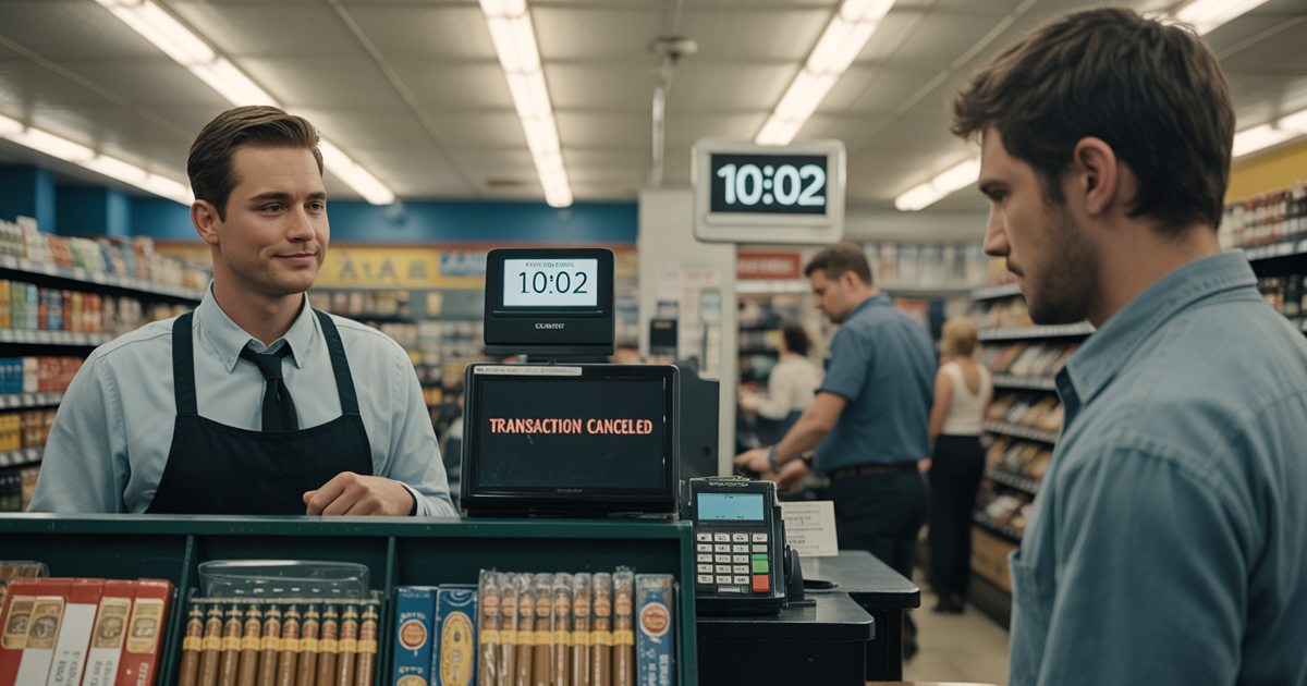 Shopper Hits No After ID Standoff, Voids Sale, Register Helper Clocks Out Smiling