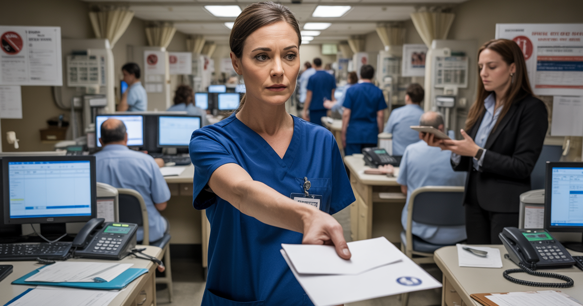 Nurse Denied Sick Days During Pandemic, Stops Picking Up Shifts, Then Quits With Style