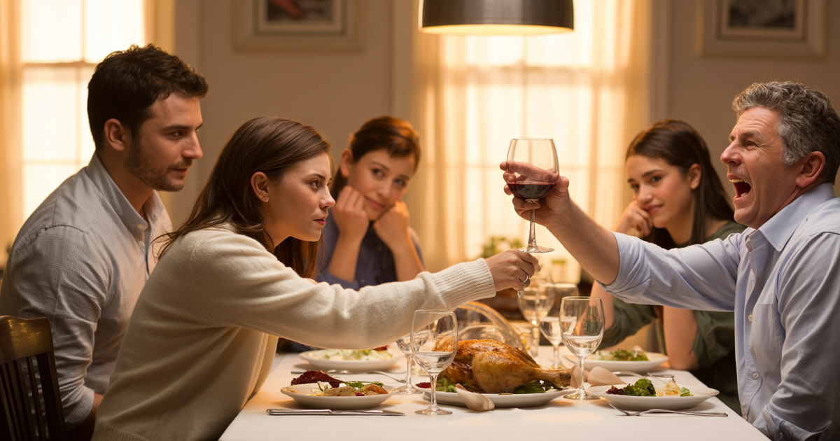 Woman Walks Out Of Family Dinner After Dad Mocks Her Fiancé’s Job, Now She’s The ‘Embarrassment’