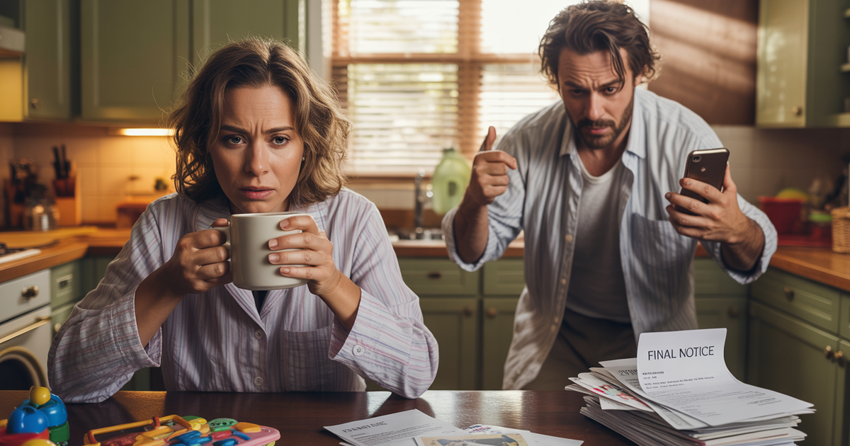 Man Tells Postpartum Wife She's No Prize, Panics When Unemployment Hits