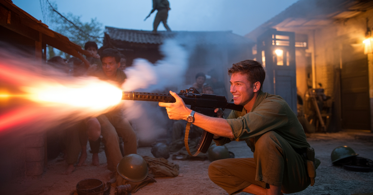 Soldier Told He Can't Fire Back At Night Snipers, Maliciously Complies By Firing Flare Horizontally