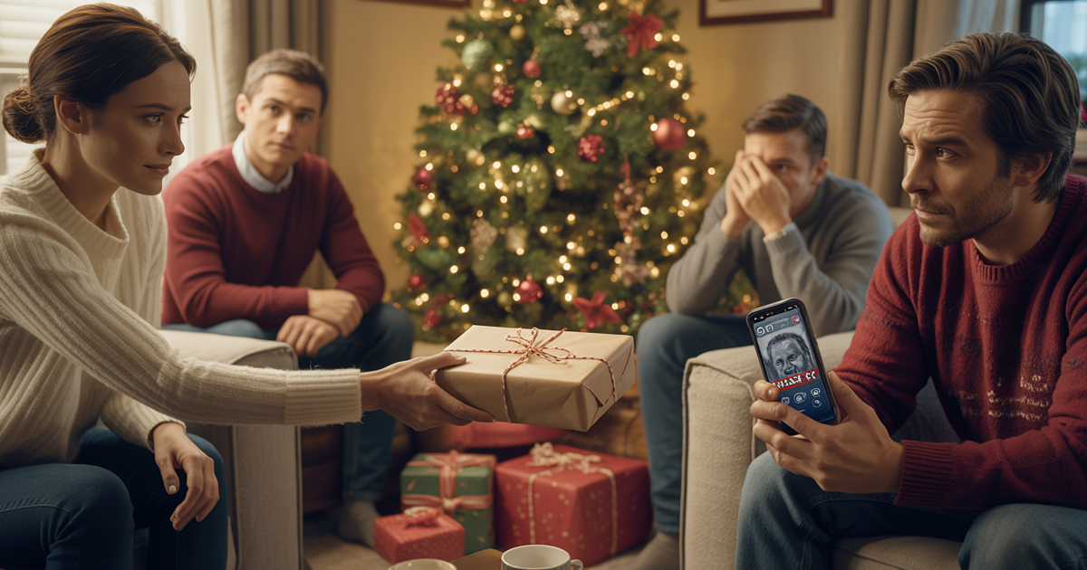 Cousin Denies Globe Earth, Wife Gifts Him One To Spark Family Meltdown