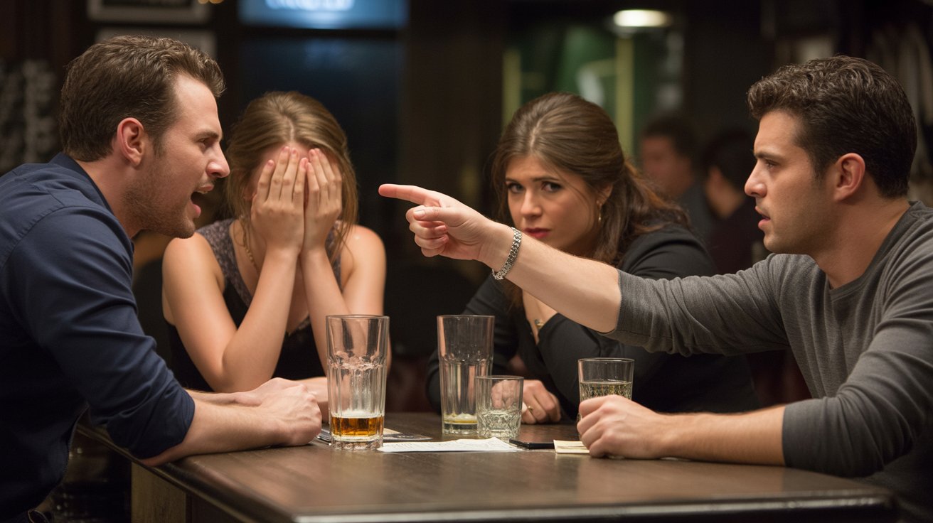 The Double Date That Ended With One Boyfriend Walking Out In Shame