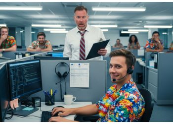 When Your Boss Obsessively Tucks Shirts, One Employee Turns It Into a Royal Loophole