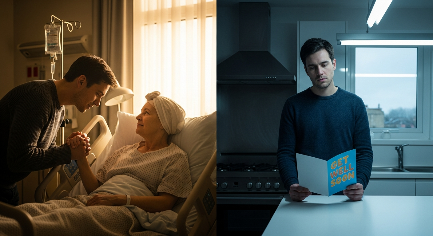 Man Cared for Stepmom During Cancer, Gives Bio-Mom a Card When She Gets Sick