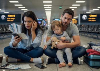 Dad Fumes After Wife Drags Family To The Airport 5 Hours Early With A 4-Year-Old In Tow