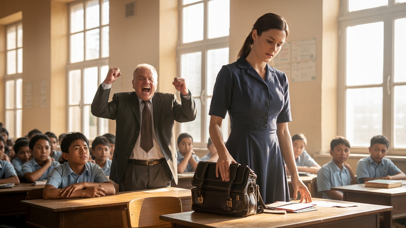 Female Teacher Forced To Wear Uniform No One Else Had To, Then Fired For ‘Looking Too Good’ In It