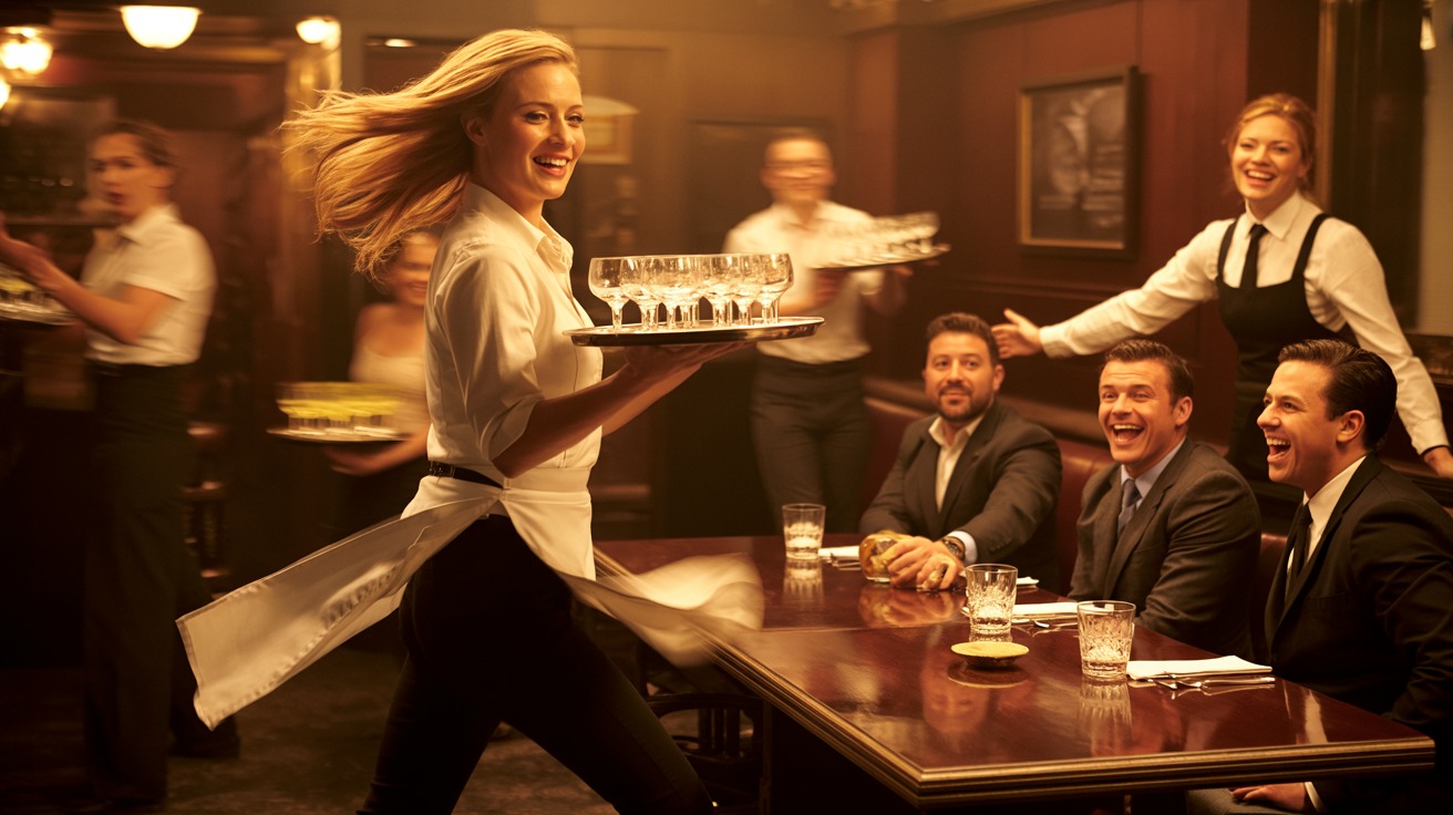 Customer Told Waitstaff To ‘Walk Slowly So We Can Watch’, The Whole Team’s Response Was Comedy Gold