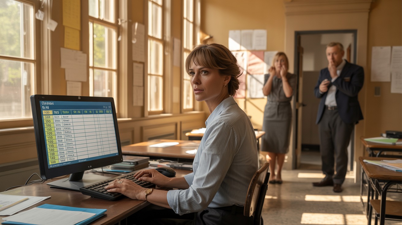 Principal Ordered One Grade Change For The Boss’s Kid, Teacher Changed Everyone’s Grades To 100