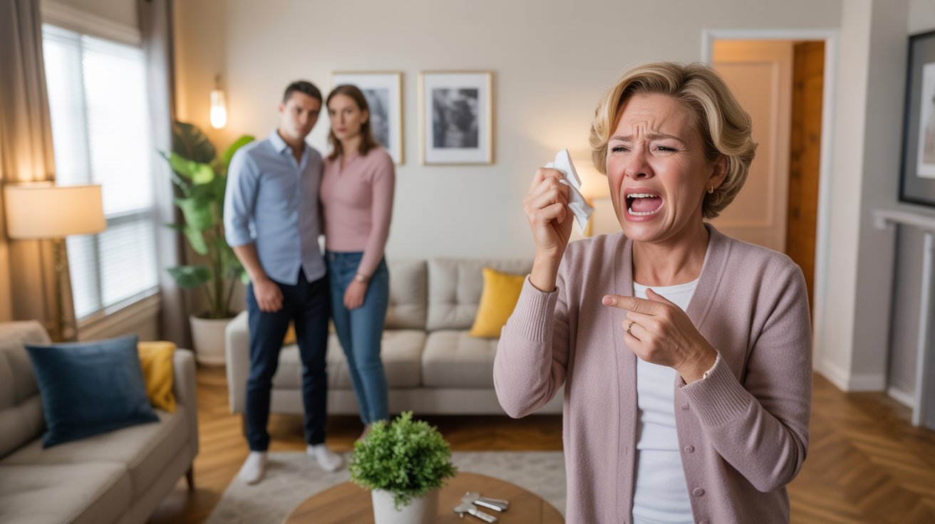 Mother-In-Law Throws Hissy Fit After Couple Refuses to Hand Over Apartment Keys Mother-In-Law Throws Hissy Fit After Couple Refuses to Hand Over Apartment Keys