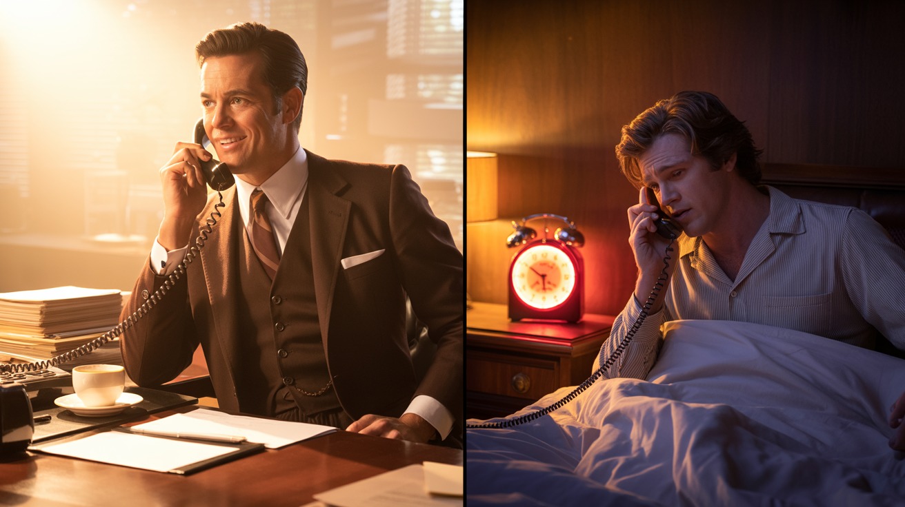 Banker Gets Late-Night Calls From California, Calls Back At 5 A.M. Sharp