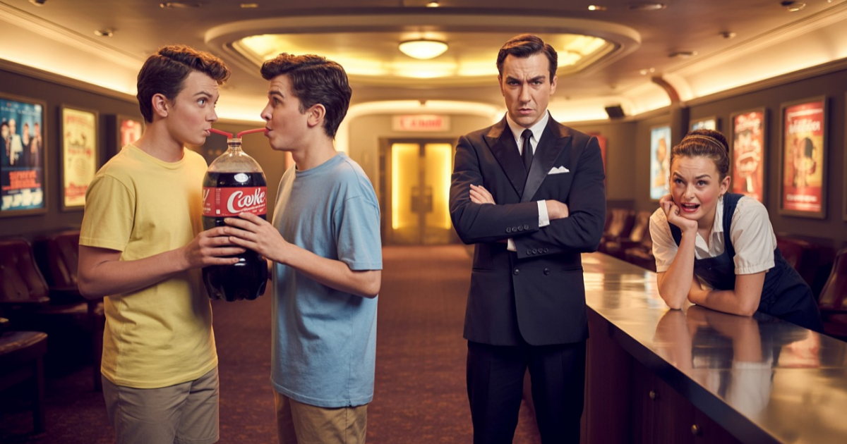 Cinema Manager Enforces ‘No Outside Drinks’ Rule, Teen Follows It A Little Too Perfectly